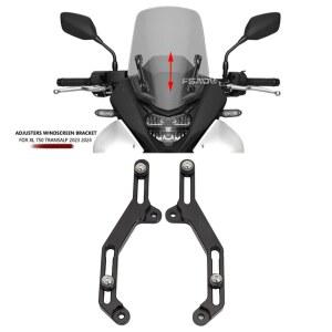 PCX윈드스크린 XL750 TRANSALP 750 XL TRANSALP750 조절기 윈드 공기 스크린 브라켓 오토바이