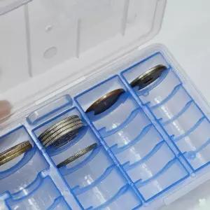 분리수납 케이스 여행용 지폐 카드 투명 동전지갑