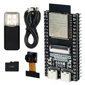 Freenove ESP32-S3-WROOM CAM 무선 보드 듀얼 코어 32비트 240MHz 마이크로컨트롤러 Python C 코드 예제
