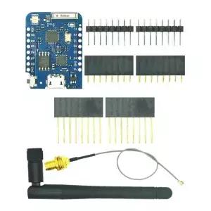 WEMOS D1 미니 프로 외부 안테나 커넥터 NodeMCU 기반 ESP8266 ESP-8266EX CP2104 와이파이 개발 보드