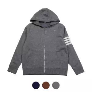 [파파브로] 남성 니트 후디 간절기 데일리 점퍼 LB-CA-WM2508