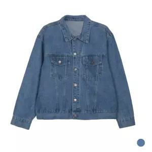 [모로엠] 남성 데님 루즈핏 데일리 셔츠 VC-JKA-Q017