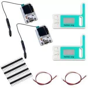2Sets ESP32 LoRa V3 개발 보드 868MHz SX1262 Arduino IOT Meshtastic 용 0.96 인치 OLED 디스플레이 BT