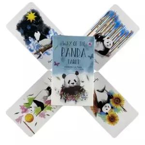 Way of The Panda 타로 카드 A 79 덱 오라클 영어 비전 점판 Borad 게임
