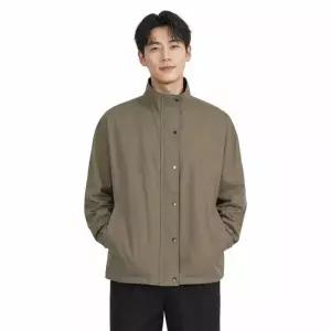 리미드 남성 코튼 스탠드넥 크롭 블루종 점퍼 2A-JUA-PORTER