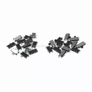 100pcs 미니 smd smt MSK-12C02 토글 스위치 MP3 용 7pin 1P2T on/OFF 슬라이드