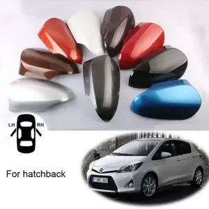 자동차 용 액세서리 Toyota Yaris Hybrid 2012-2019 Hatchback 모델 백미러 커버 하우징 뚜껑 케이스