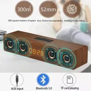 가정용 또는 E-스포츠 게임 룸 장식용 Bluetooth 사운드바 서브우퍼 스피커 및 FM 라디오가 포함된 충전식