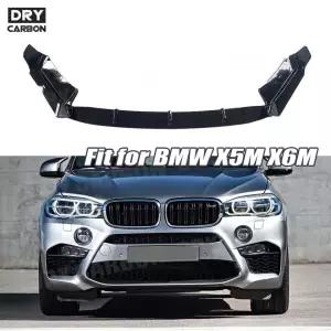 프론트 범퍼 립 디퓨저 3개 세트 X5M X6M 15-18 호환