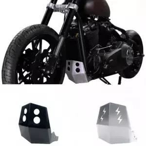 Harley Softail 2018-up Street Bob/Low Rider/Breakout 용 오토바이-블랙 엔진 스키드 플레이트 섀시 가드