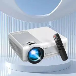 L36P 프로젝터 풀 HD 1080P 4K 와이파이 미니 LED 휴대용 2.4G 5G 스마트폰 비디오 홈 오피스 캠핑 파티