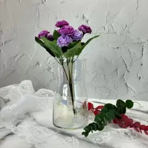 화병 꽃병 유리 투명 오브제 인테리어 소품 크리스탈