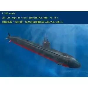 HobbyBoss 83530 1/350 USS 로스앤젤레스 클래스 SSN-688/VLS/688I(3 in 1) 잠수함 규모 모델 키트
