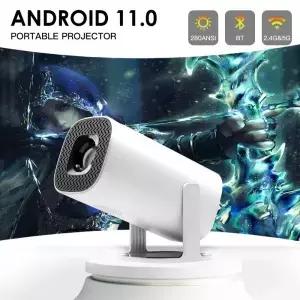 P30 스마트 미니 프로젝터 안드로이드 11 WiFi6 지원 4K 1080P BT5.0 1280*720P 홈 시네마 휴대용