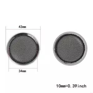 2PCS 스피커 커버 트위터 그릴 메쉬 보호 그리드 라우드 교체 네트 액세스