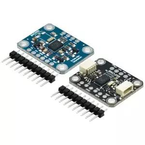 BNO055 I2C 9DOF 9축 AHRS 방향 센서 가속도계 자이로스코프 자기장 모듈 소형 DC3-5V