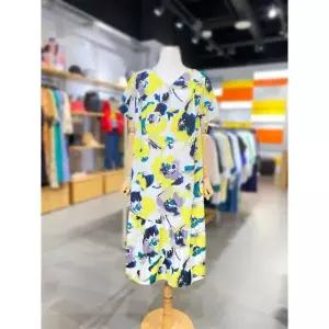 이월수량 [베네통] 프린트 롱 원피스 (BAOP91431) 2771729