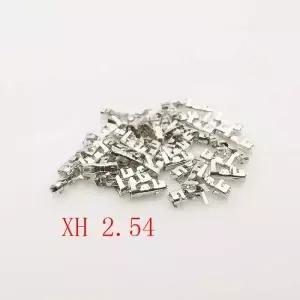 500/100Pcs XH2.54 JST 금속 핀 2.54mm 소켓 하우징 와이어 케이블 커넥터 용 암 압착 단자