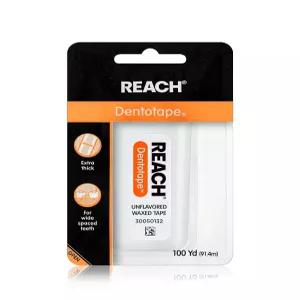 REACH 덴토테이프 코팅 치실 무향 초광폭 찢어짐 및 마모 방지 용 플라그 제거제 잇몸과 에 부담 적음 구강