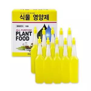 식물 영양액 360ml 세트 1박스 실내식물용 관엽식물영양 원예관리