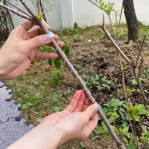 분재 화초 조형용 알루미늄 철사 1.5mm 원예 공예 와이어 고정끈
