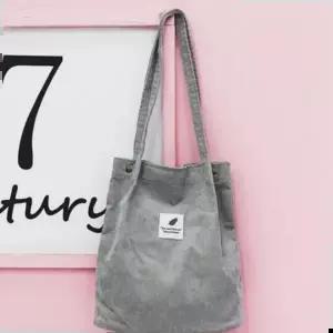코듀로이 데일리 에코백 골지 숄더백 토트백