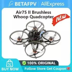 BETAFPV Air75 II 브러시리스 후프 쿼드콥터 레이싱 드론 ELRS 2.4G 매트릭스 FC 5in1 V2 LAVA 1S 580mAh