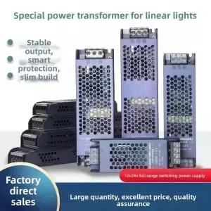 DELAN 전원 공급 장치 12V 24V 60W 100W 200W 300W 400W 180V 220V 264V AC에서 12 24 볼트 DC로 변환 LED