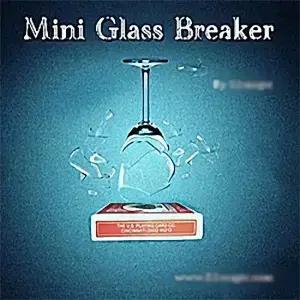 마술 트릭 미니 유리 파괴기 코미디 무대 일루전 기믹 장치 소품 액세서리 리모컨 브레이킹 프로