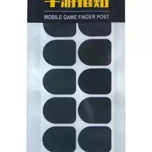 10 Pcs 모바일 게임 손가락 스티커 풀 터치 스크린 땀 방지 및 통기성 접촉 장갑용