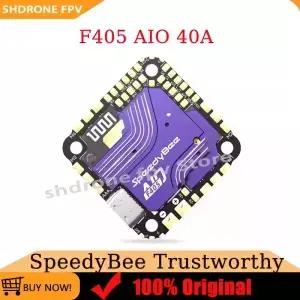 SpeedyBee F405 AIO 40A 25.5x25.5mm 비행 컨트롤러 ESC (ICM-42688 자이로 포함) 새로운 SPA06-003 기압계
