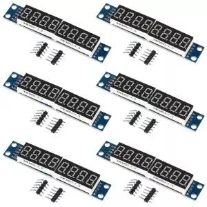 8자리 7 세그먼트 MAX7219 디지털 모듈 Raspberry Pi ESP용 MCU/51/AVR/STM32용 섹션 8 비트 LED