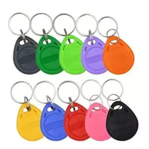 RFID 125KHz 키 태그 TK4100 EM4100 근접 키포브 토큰 카드 출입 통제 시간 읽기 전용 10-20 개