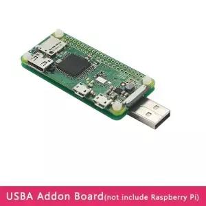Raspberry Pi Zero USB 애드온 확장 보드 USBA 2 W WH 1.3용 아크릴 케이스 포함