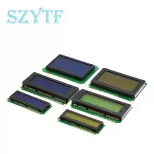 아두이노용 백라이트 LCD 디스플레이 모듈 블루 옐로우 그린 스크린 1602A 2004A 12864B 5V IIC I2C