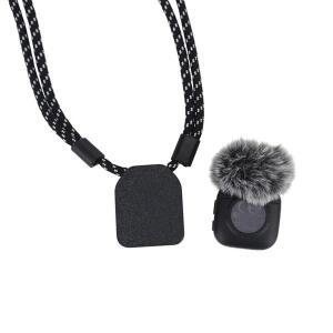 DJI Mic 2 Mini용 자석식 목걸이 마운트, 인터뷰, 브이로그, 라이브 스트리밍용 핸즈프리 마이크 홀더