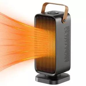 가정용 히터 1200W 빠른 가열 과열 및 넘어짐 방지 기능 침실 거실용 휴대용 책상 전기