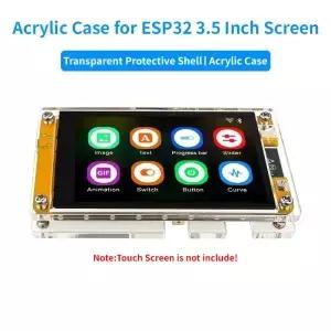 Arduino LVGL용 투명 보호 케이스 ESP32 개발 보드용 아크릴 정전식 터치 스크린 3.5 인치
