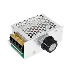4000W 220V AC SCR 모터 속도 컨트롤러 모듈 전기로 온수기 용 전압 조정기 온도 조광기 LED 조명