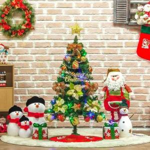 IKWFFSO74 환상 120cm PC 방 세트 인테리어장식품 완제 용품 솔 수제 고급 럭셔리 트리 크리스마스 풀