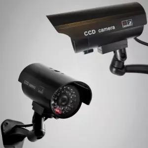 야외용 모조 감시장치 모형 LED 보안 카메라 방범 CCTV