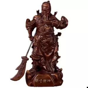 관우상 삼국지 조각상 인테리어 데코 소품