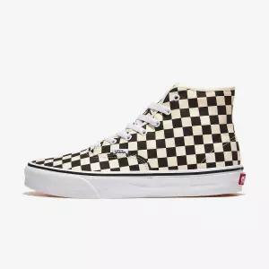 반스 어센틱 하이 2.0 - 체커보드 블랙/트루 화이트 - CHECKERBOARD BLACK/TRUE WHITE