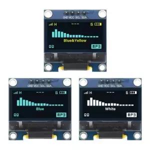 0.96 인치 OLED 디스플레이 모듈 흰색/파란색/노란색/DualColour SSD1315 128X64 Arduino 용 4Pin IIC I2C