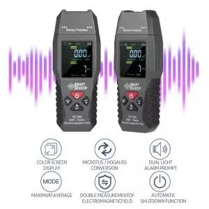 스마트 센서 ST1393 EMF 미터 전자기장 검출기 휴대용 디지털 LCD 방사선 테스터