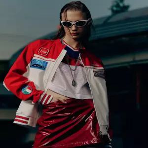 디아도라 피트크루 컬러블럭 자켓 WHITE 5924988