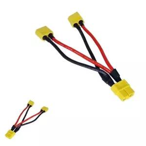 제이커 RC배터리단자 XT60 배터리 병렬 연결 커넥터 케이블 14AWG