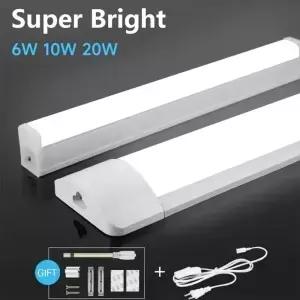 캐비닛 조명 아래 슈퍼 밝은 주방 20W 10W 6W Led 220V 110V 튜브 빛
