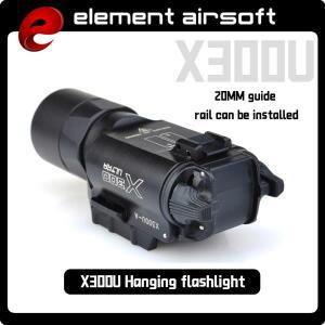 SireFire X300 울트라 피스톨 라이트 500 루멘 고출력 손전등 20mm 피카티니 위버 레일에 적합