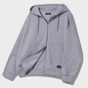 지프 330g 2way Peak-Logo 후드집업 JP5TZU012MG 741001